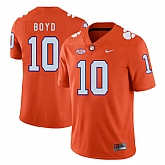 Clemson Tigers 10 Tajh Boyd Orange Nike College Football Jersey Dzhi,baseball caps,new era cap wholesale,wholesale hats
